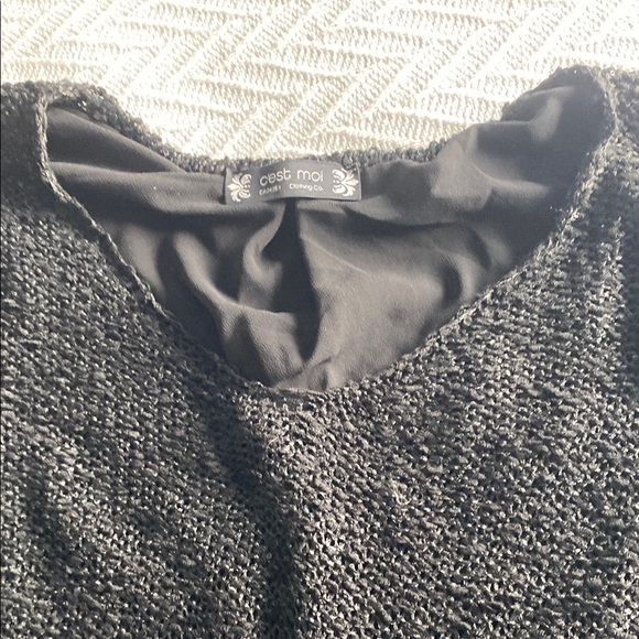 C’est Moi Chic Black Knit Sweater - Picture 7 of 7